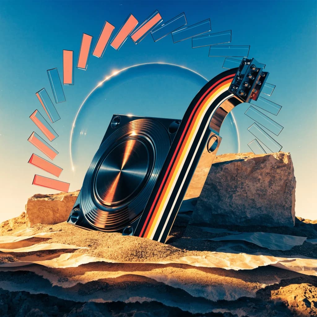 Desert Groove Magnet