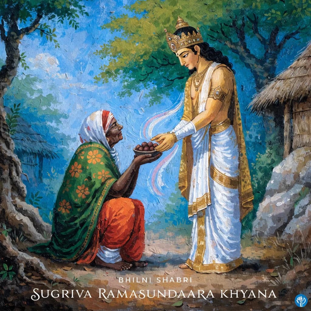 शबरी मिलन — राम और शबरी की अद्भुत भक्ति