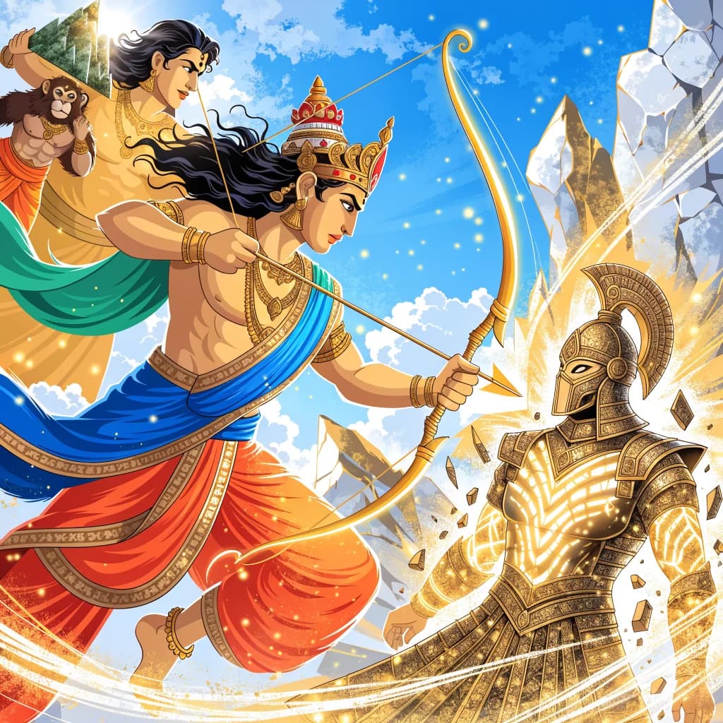मेघनाद वध — लक्ष्मण का महान पराक्रम