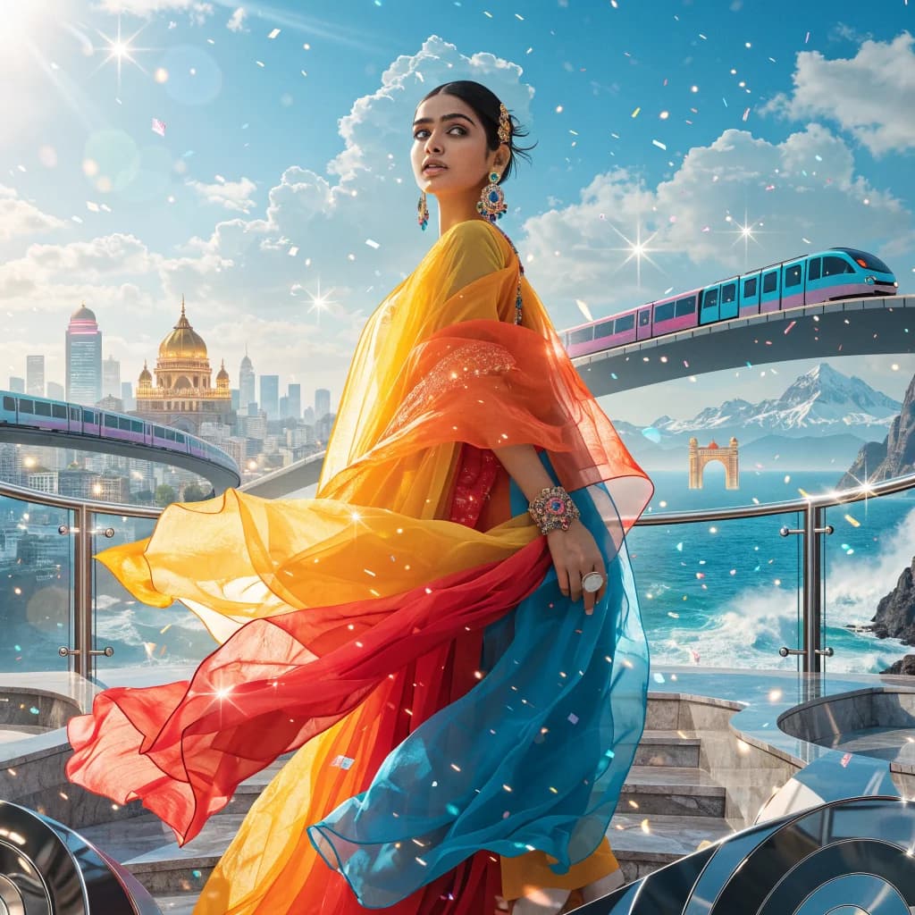 Modern Welcome to India