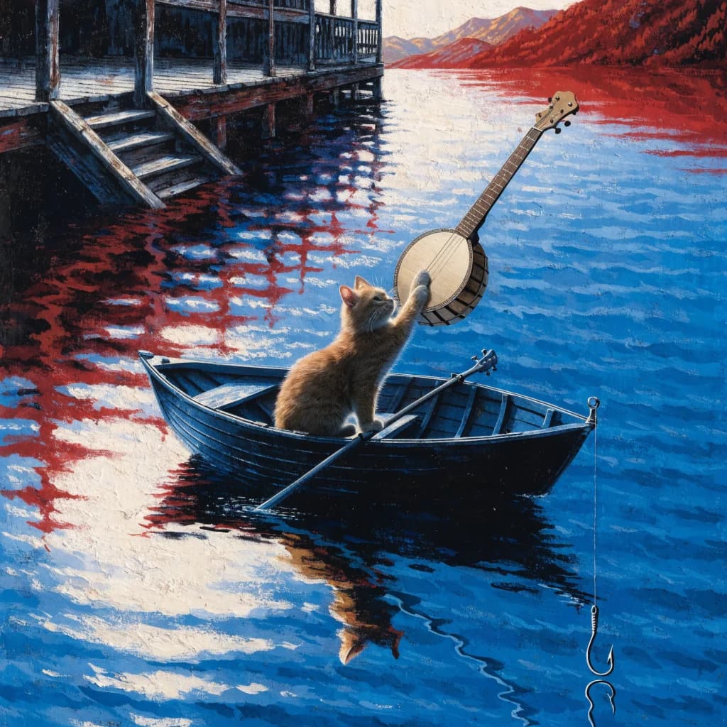 Catfish In The Water