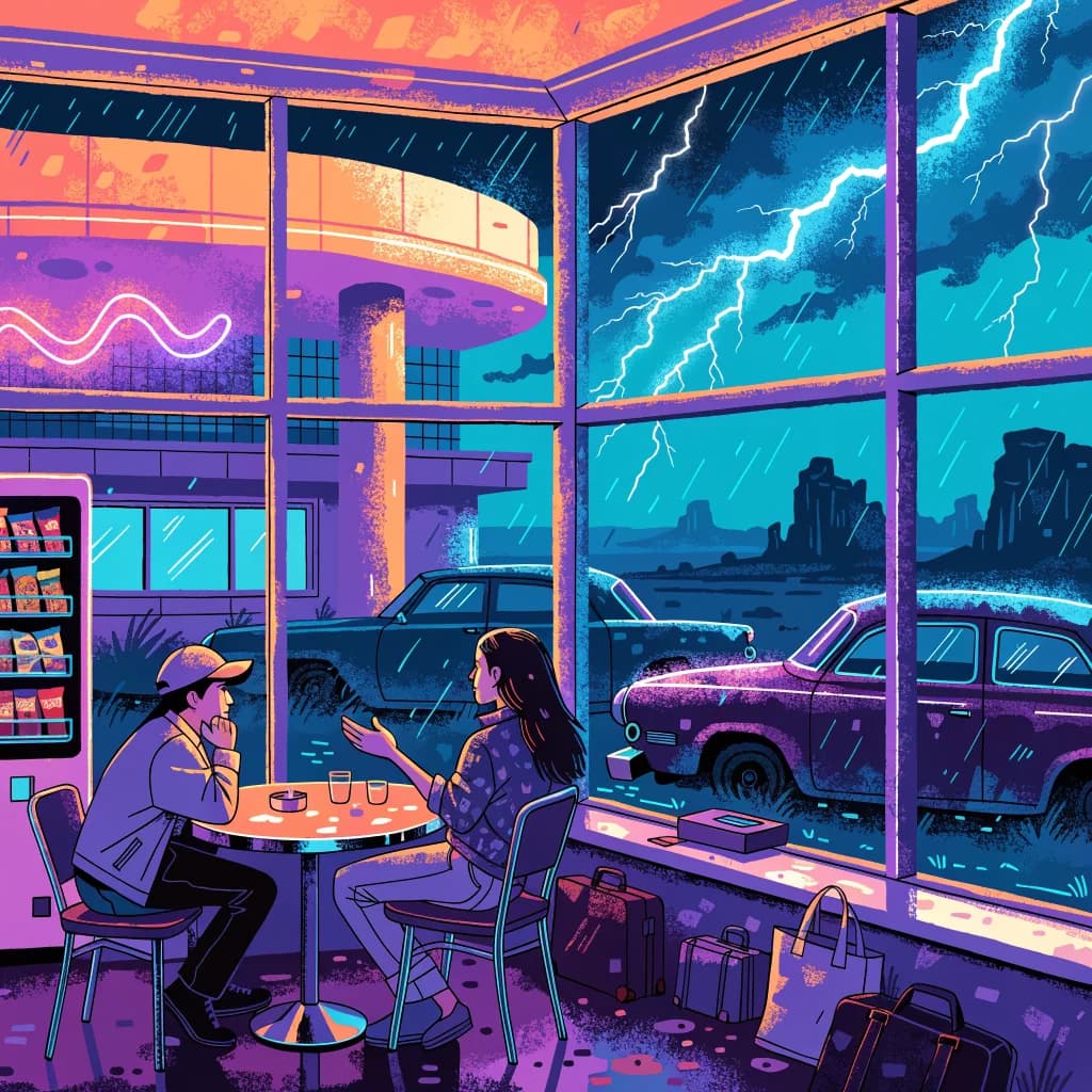 When Lightning Stayed