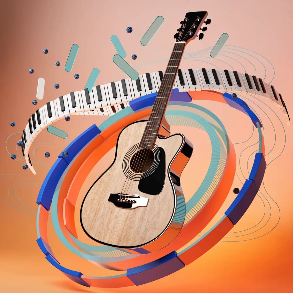 Piano And Guitar Corporate Technology