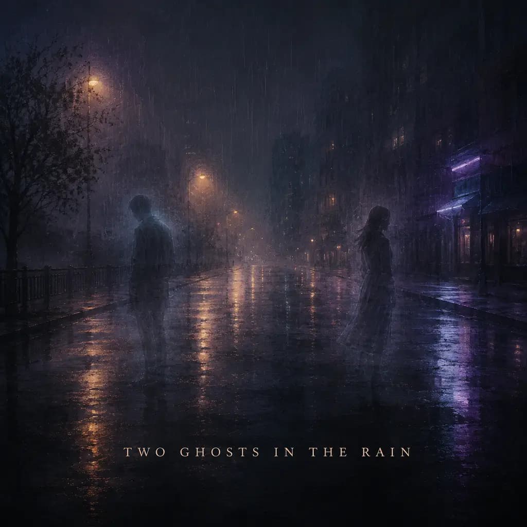 Two Ghosts in the Rain