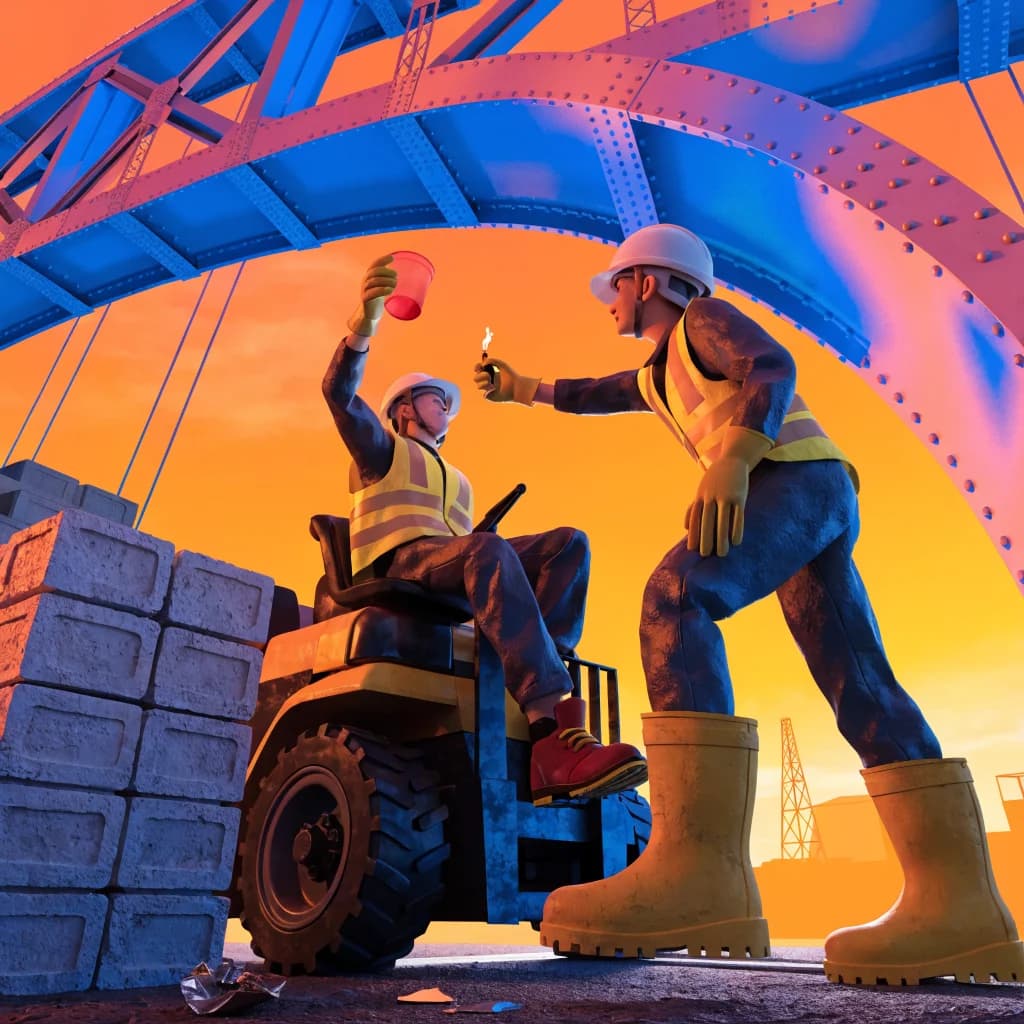 Forklift Toast
