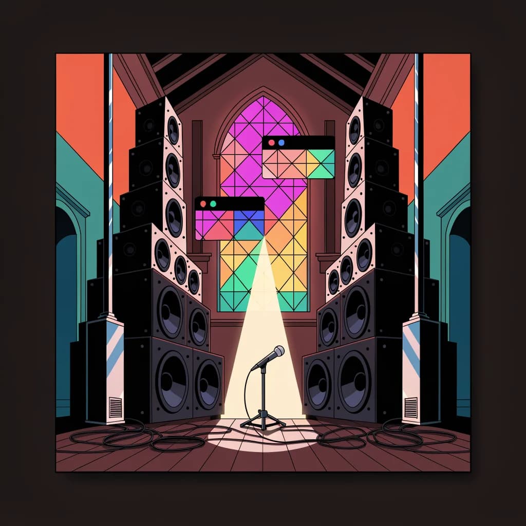 Stained Glass Exit