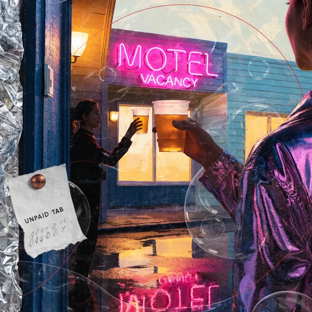 Neon Puddle Toast