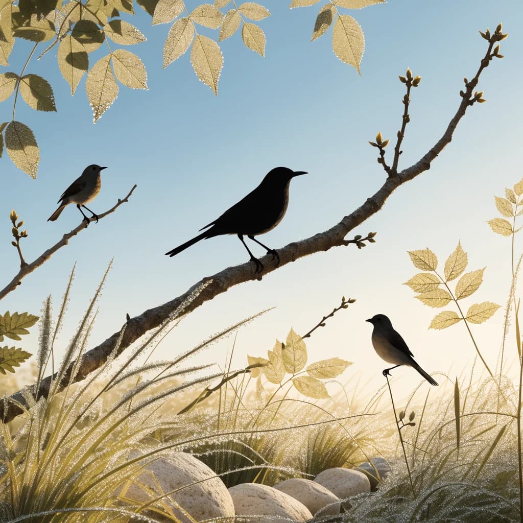 Morning Woodland Harmony