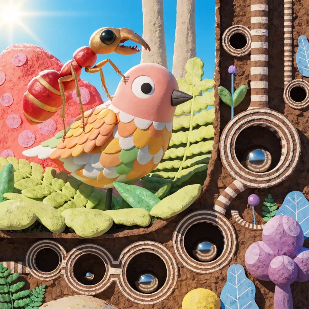 Ant’s Journey Through Leafcacoon