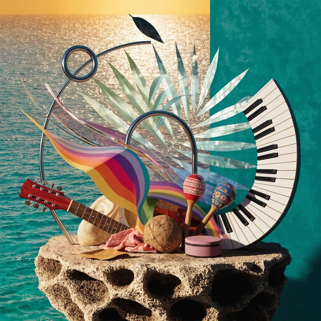Sunlit Shores Symphony