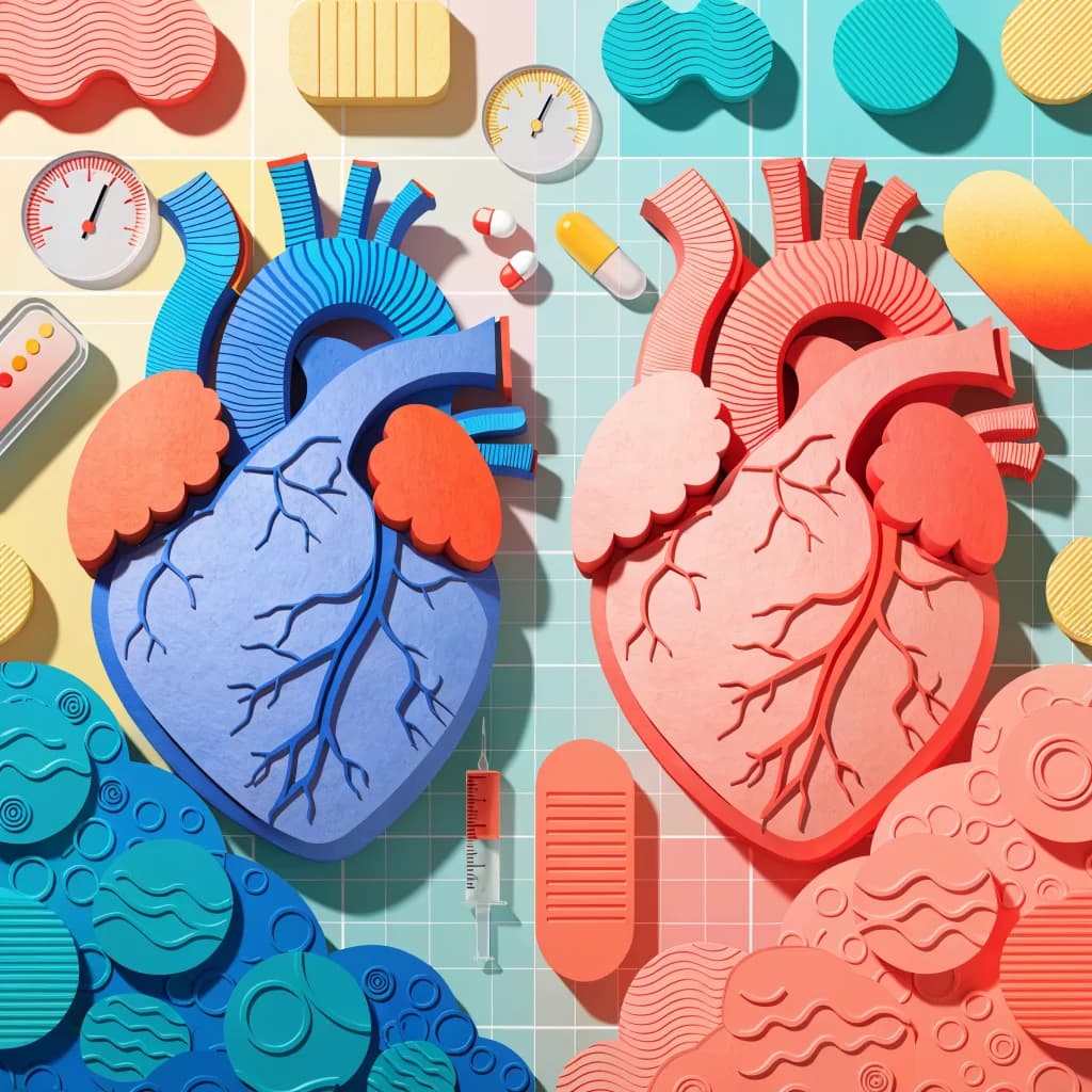Right Left Heart Failure Breakdown