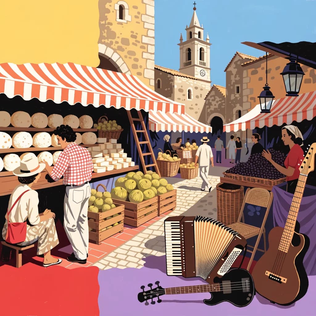April Market Songs