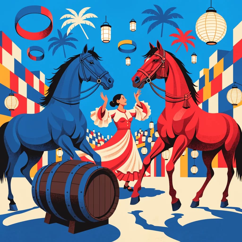 Feria en Jerez