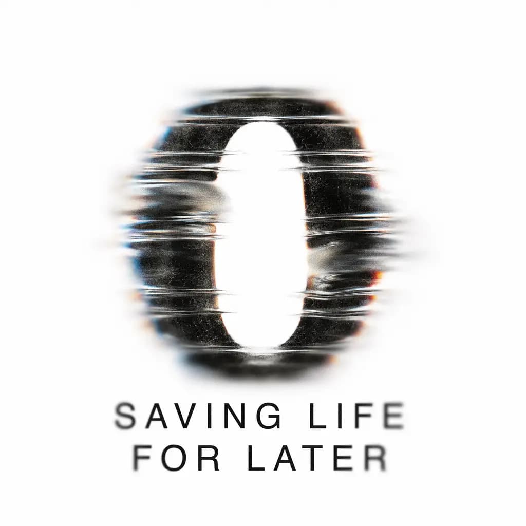 SAVING LIFE FOR LATER