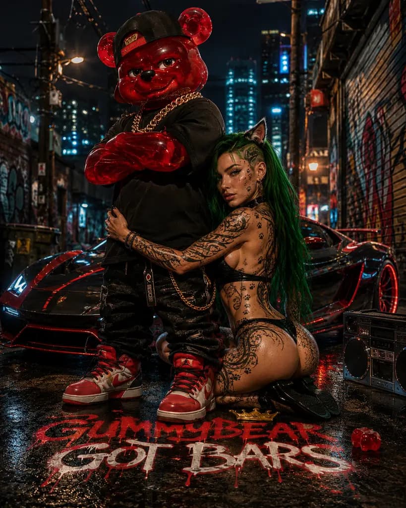 Gummy bear got bars