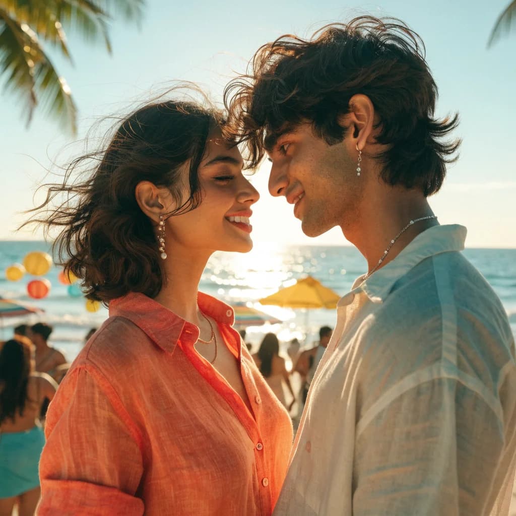 Corazones en la Playa