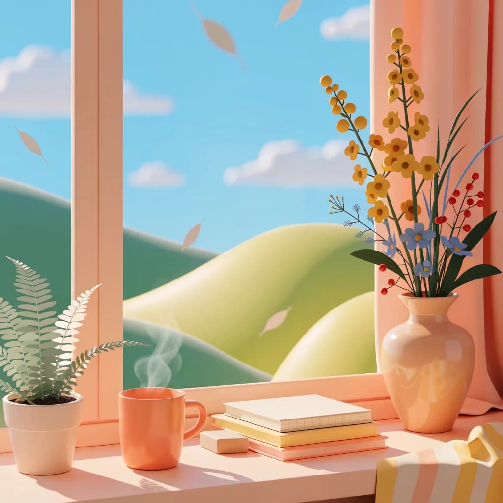 Sunlit Brookscape