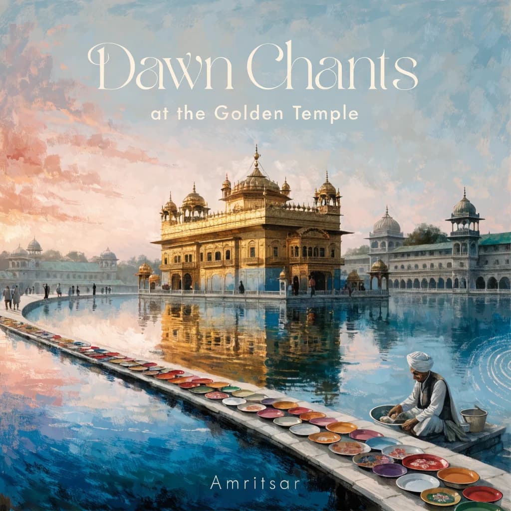 Dawn at the Sarovar