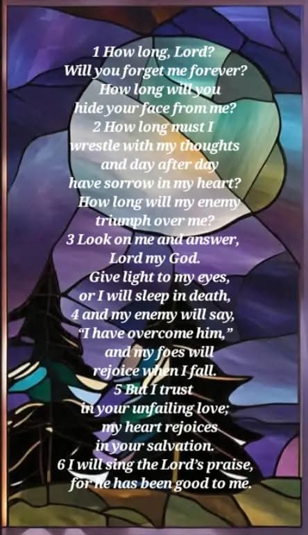 O Lord (Psalm 13)