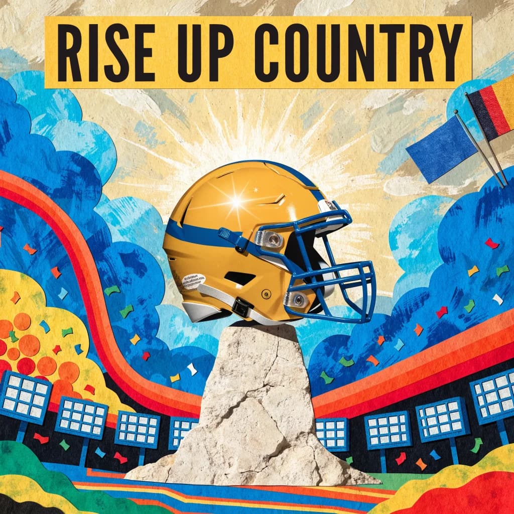 Bleed Gold and Blue