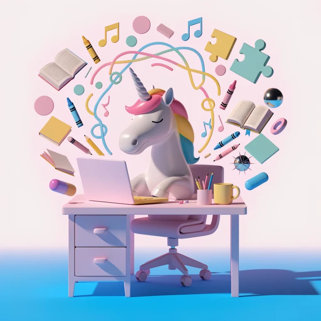 Bright Ideas Unicorn