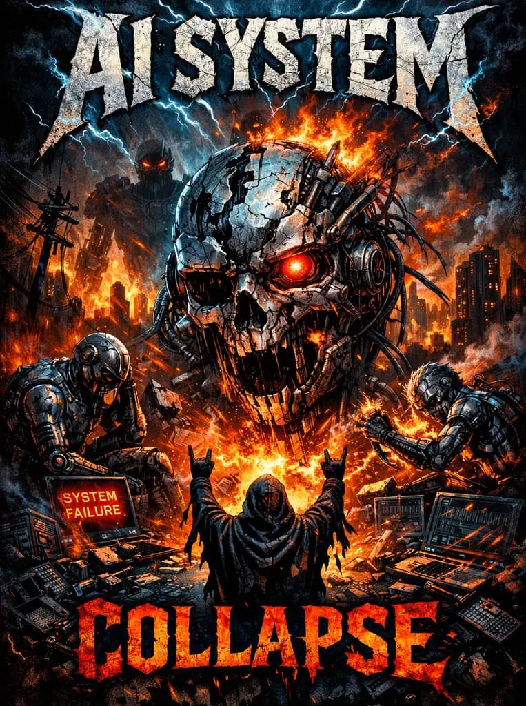 Ai System Collapse -Rock Metal