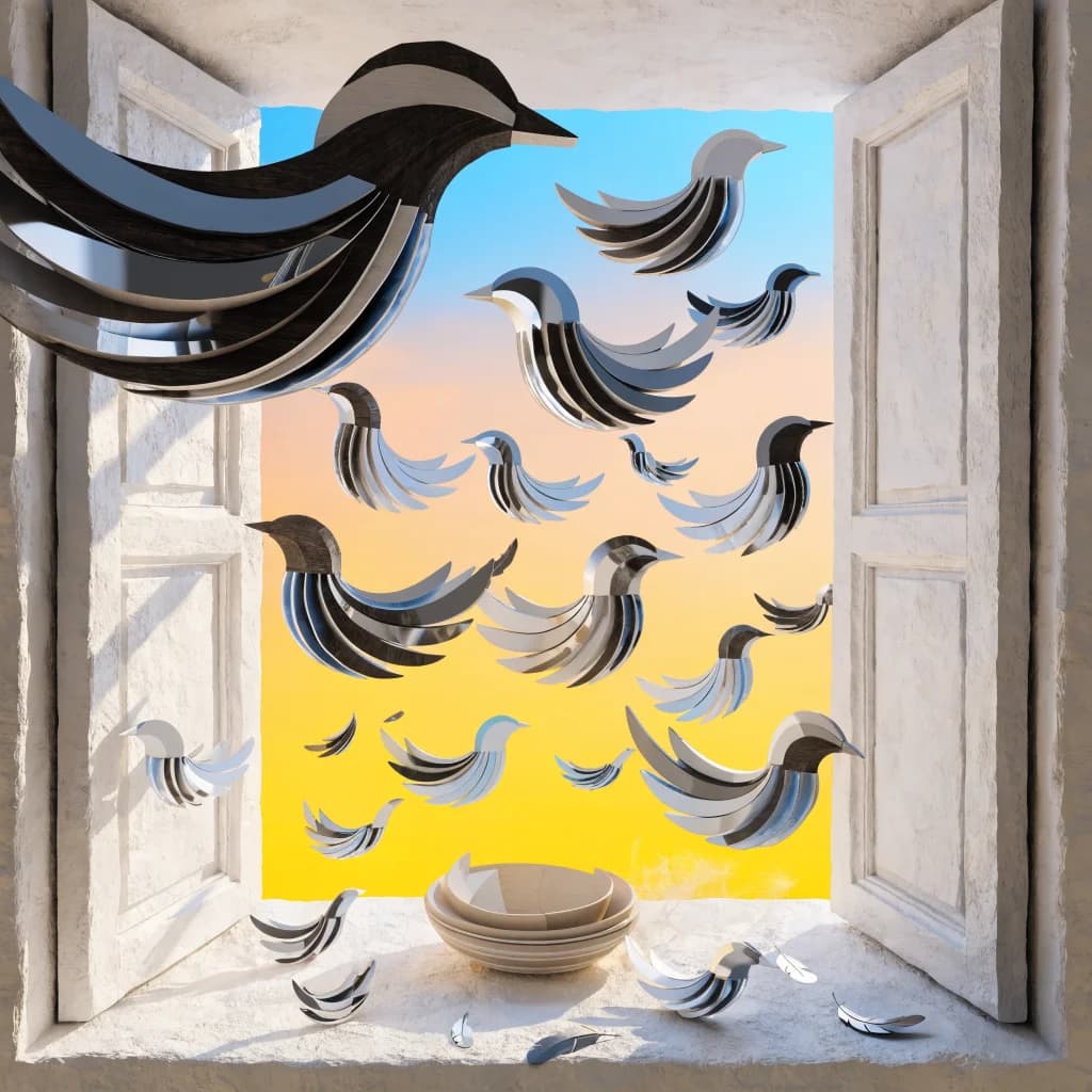 Flight of Curious Wings