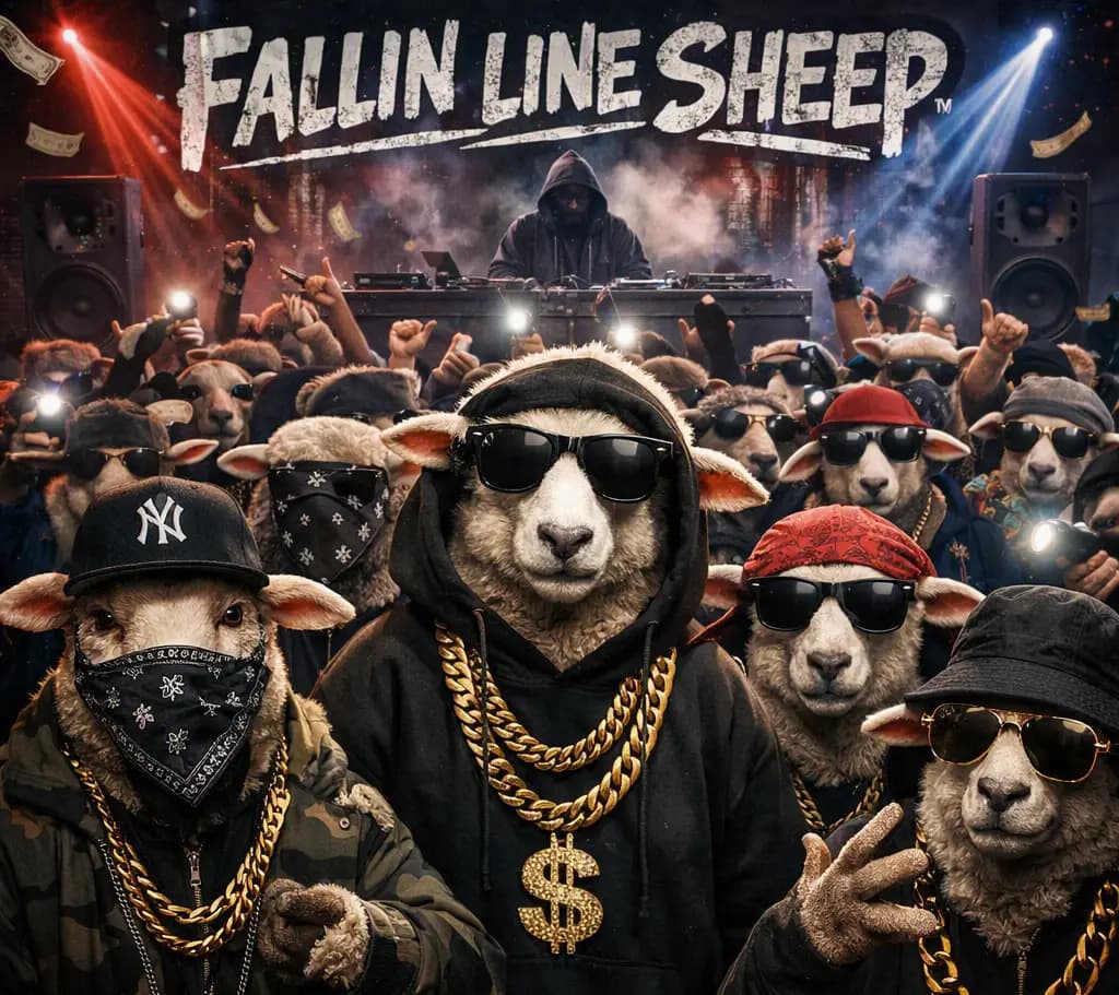 Fallin Line Sheep - Hip Hop Trap