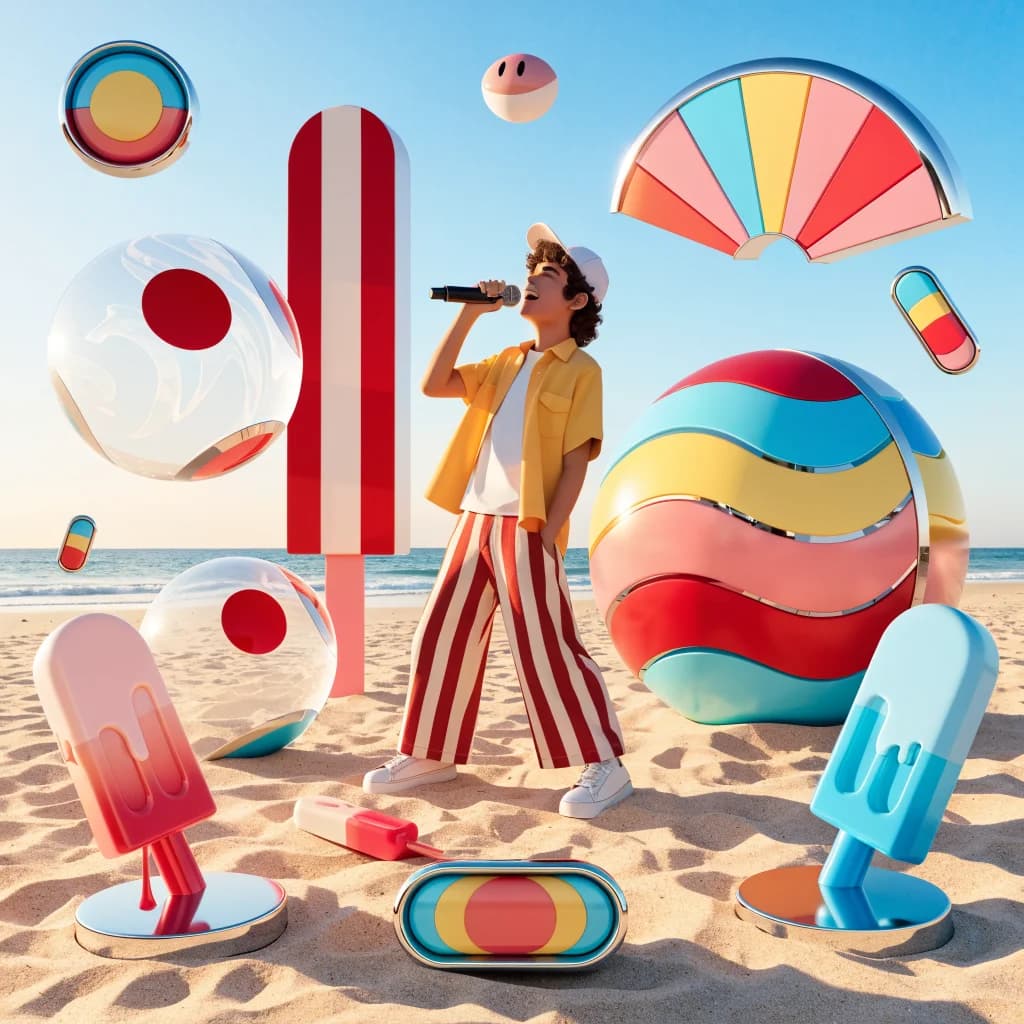 Beach Ball Summer