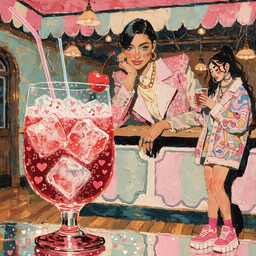 Cherry Soda Smirk