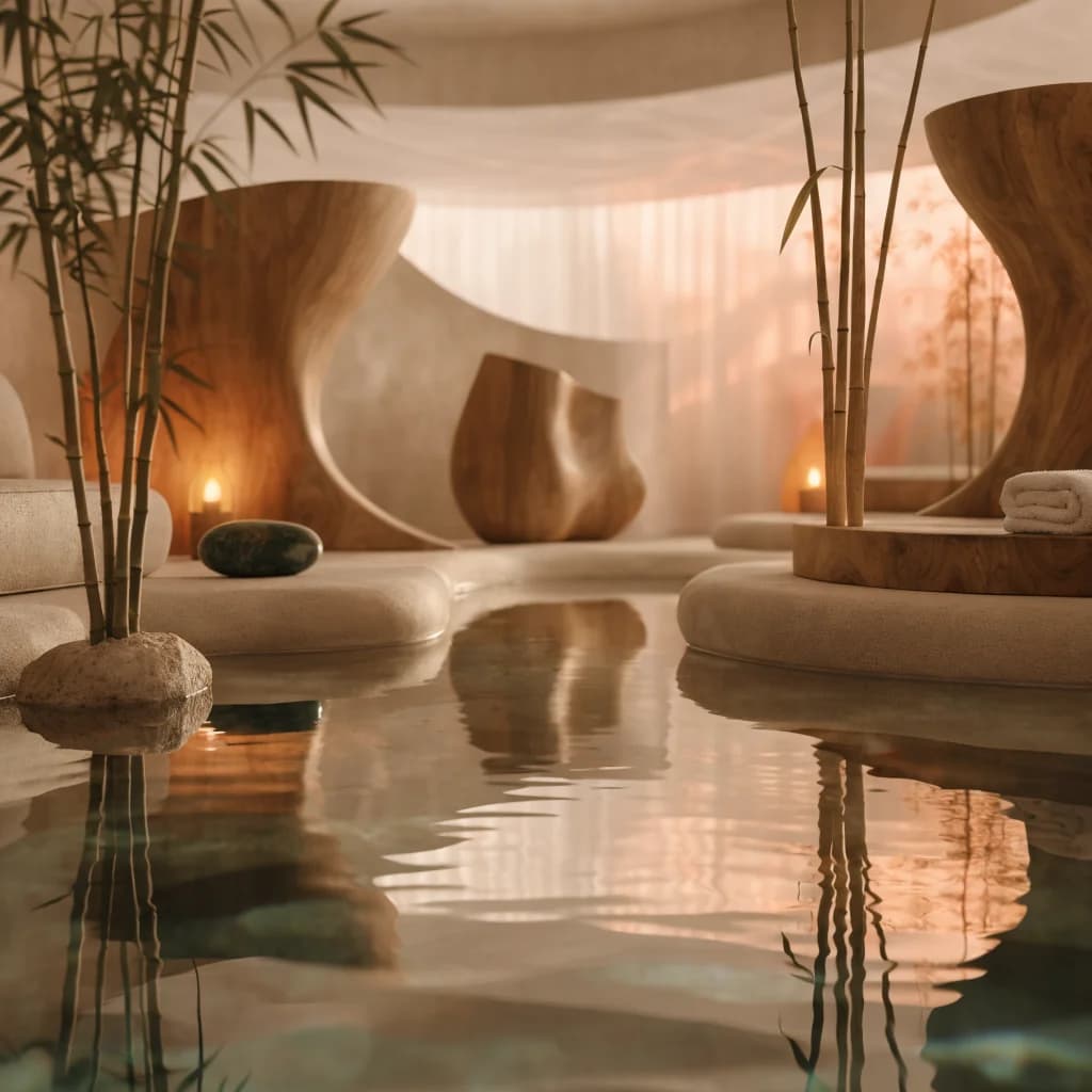 Golden Lotus Evening