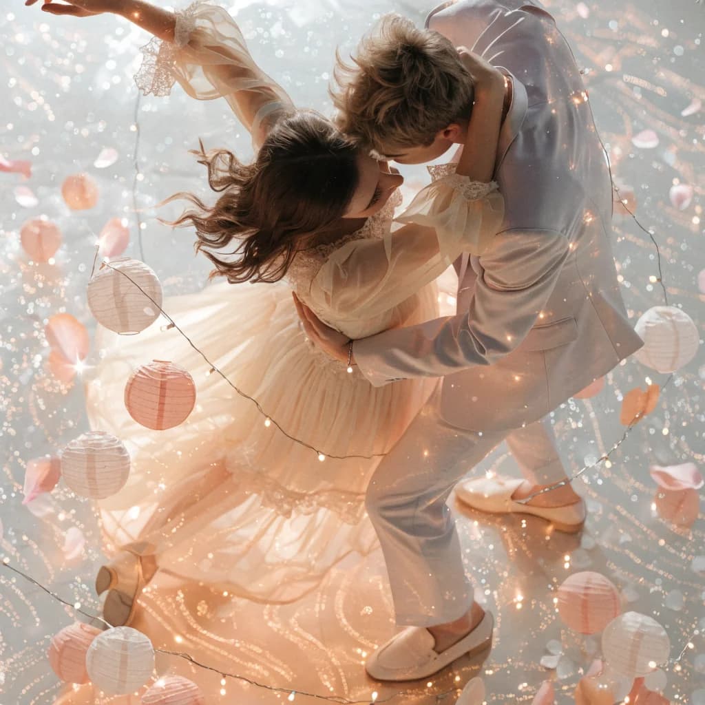 Underneath the Wedding Lights