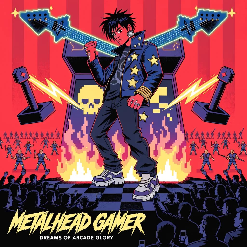 Pixel Metal Thunder