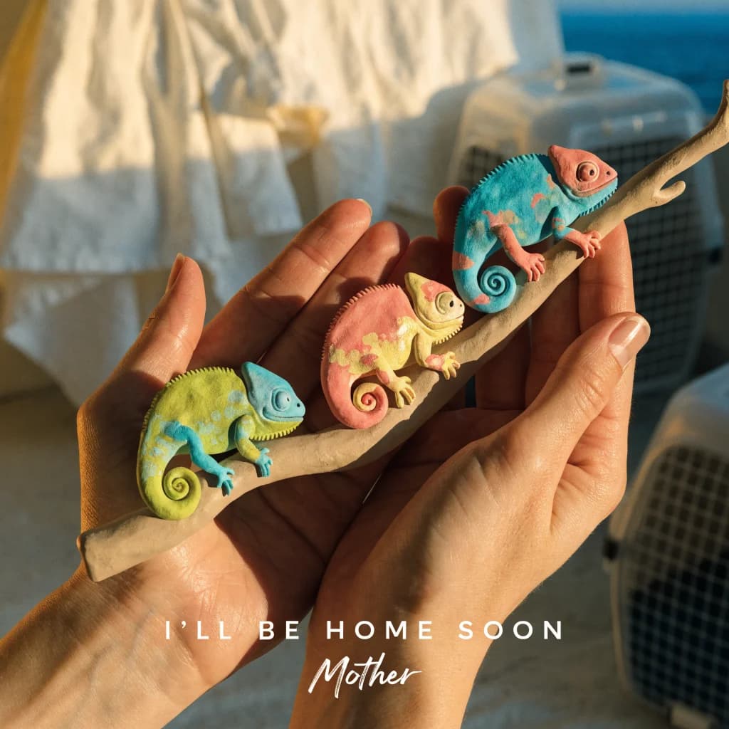 Three Little Chameleons