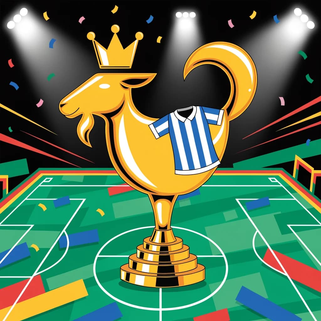 Goat On the Pitch