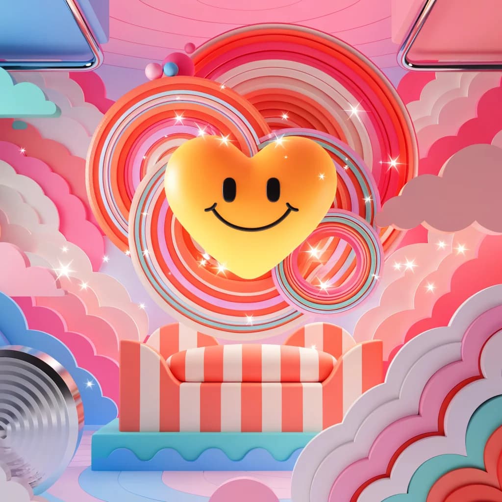 Spinning Love Circles