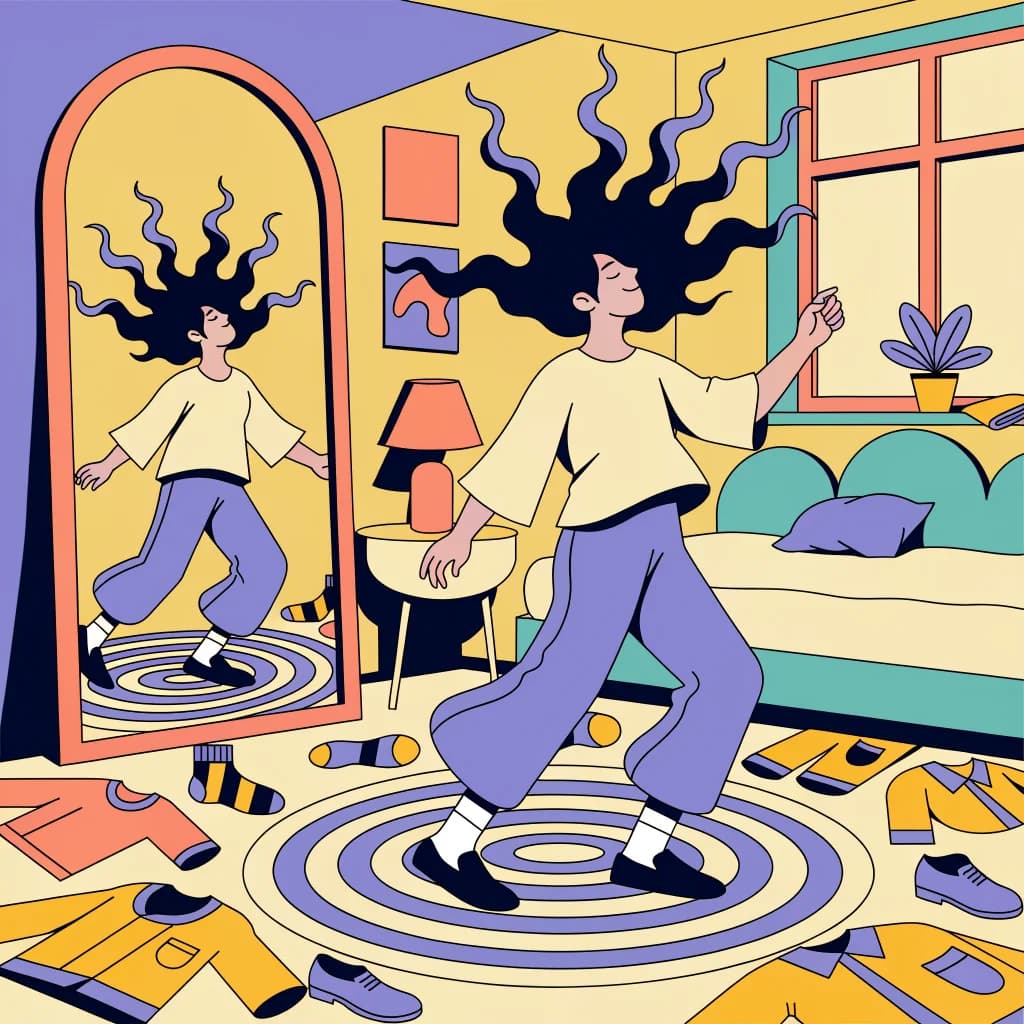 Dancing in my room
