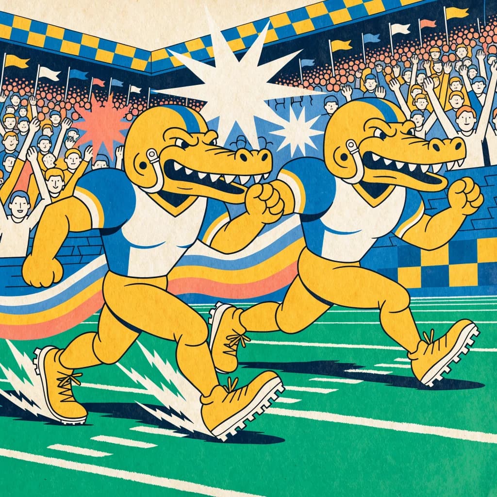 Green Gators Charge