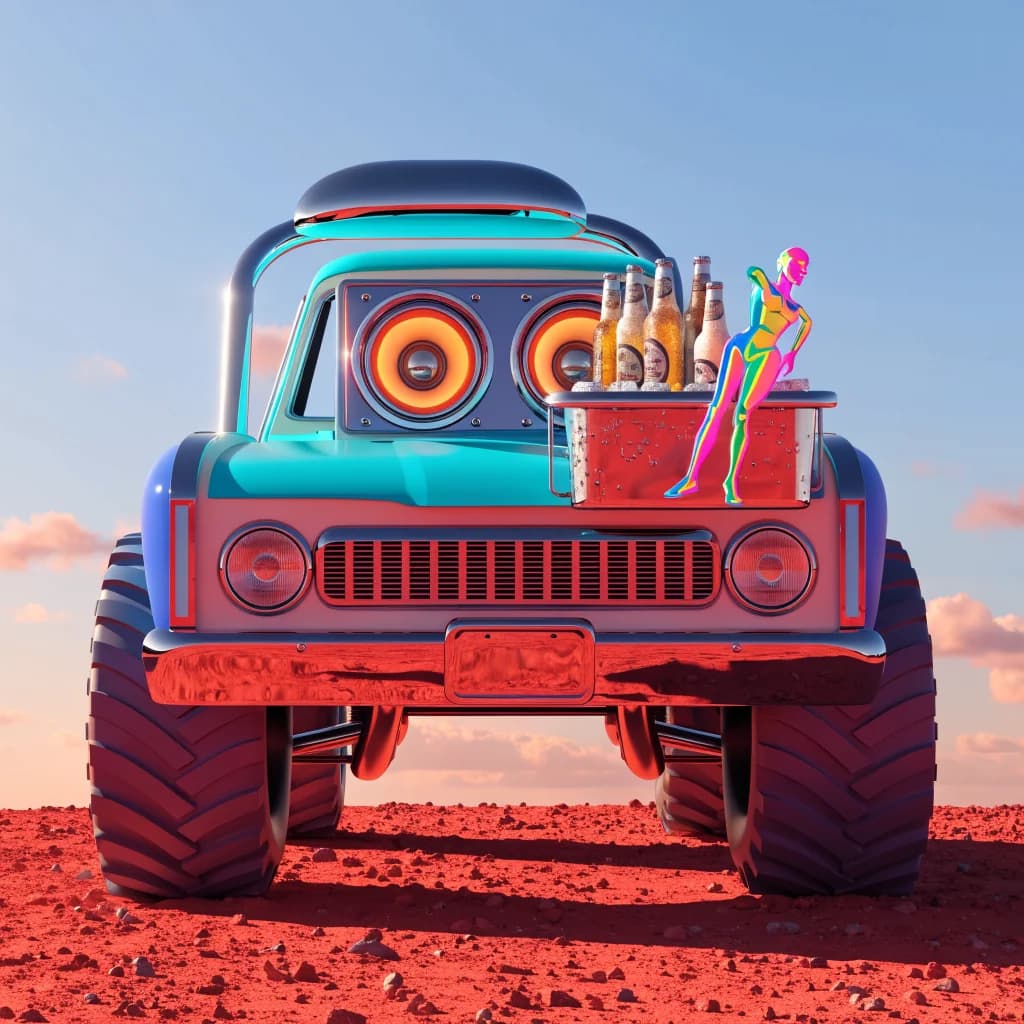Cold Beer, Loud Truck