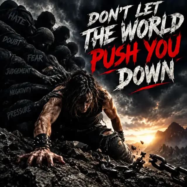Don't let the world push you down - Rock, Metal