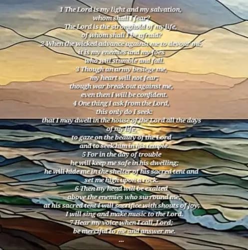His Goodness (Psalm 27)