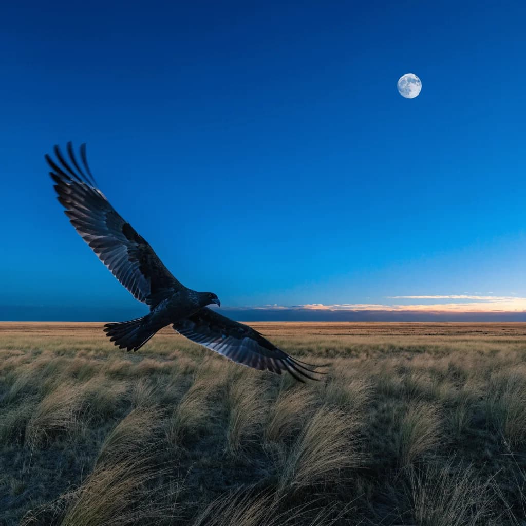 Dark Bird of the Steppe
