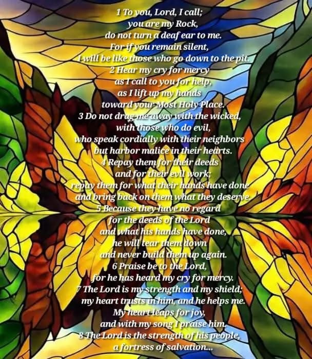 Mercy Answers Me (Psalm 28)