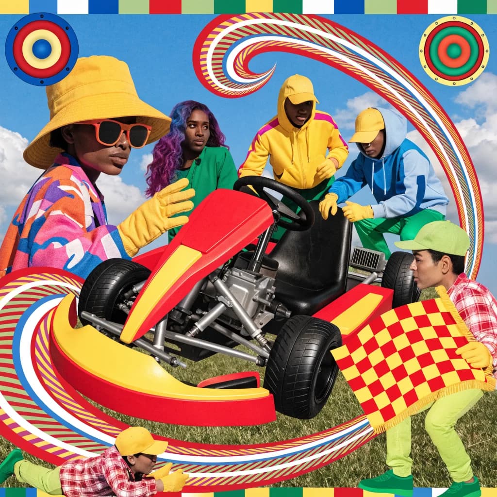 Go Kart Colors Clash