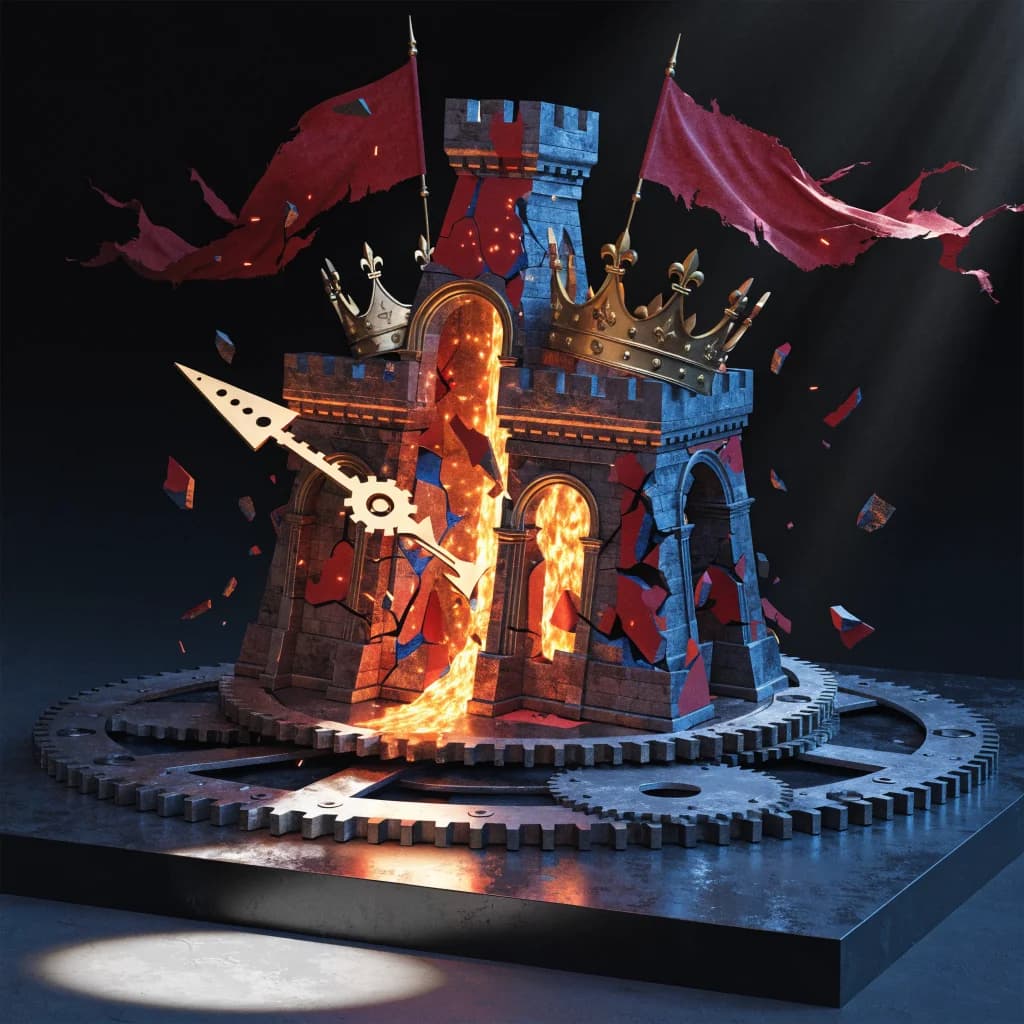 the burning crown
