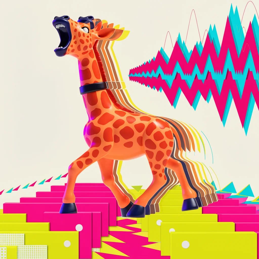 Giraffe Gooning Scream