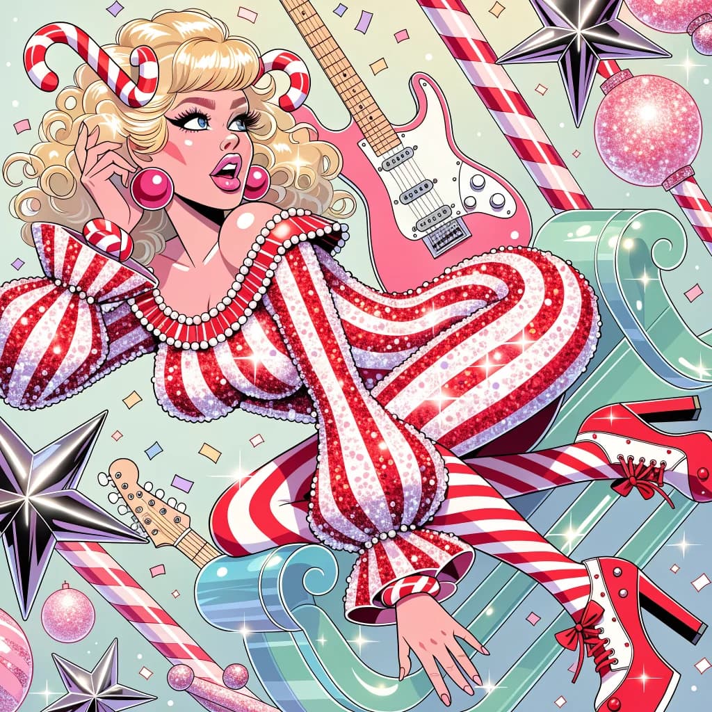 Sticky Candy Cane
