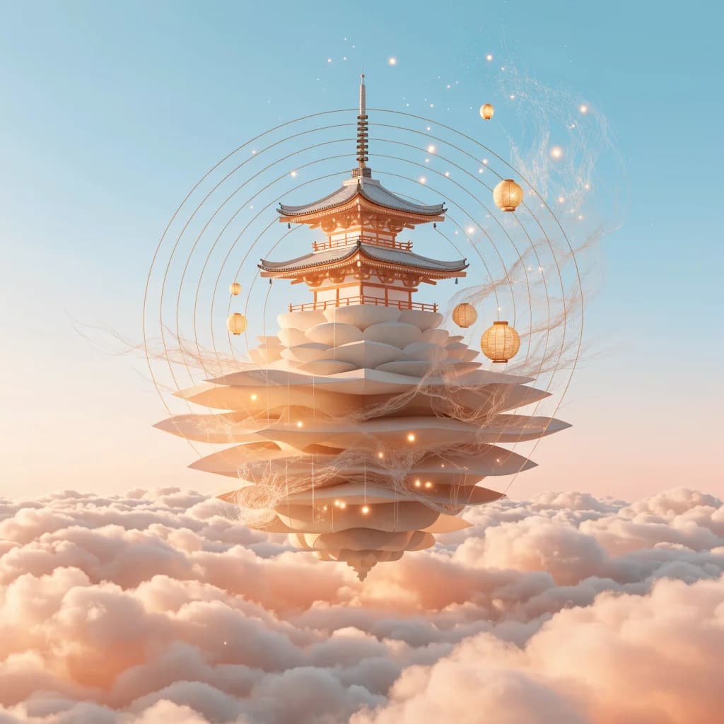 Temple Above the Clouds
