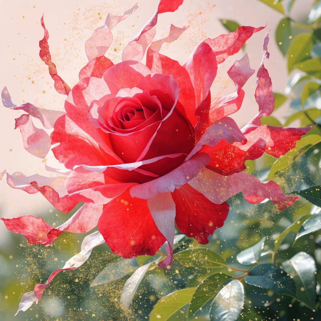 Summer Rose Bloom
