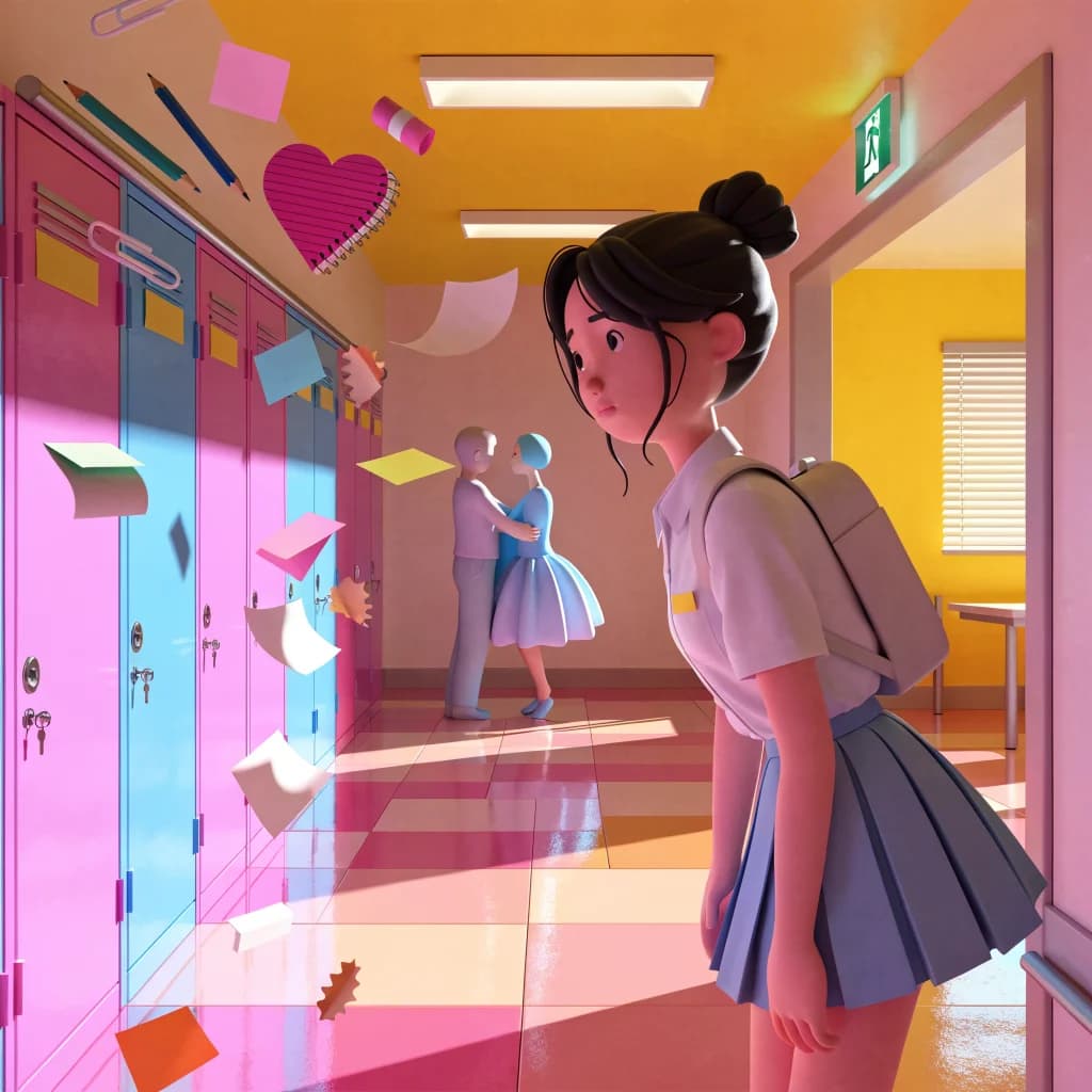 Watching Her Walk Away